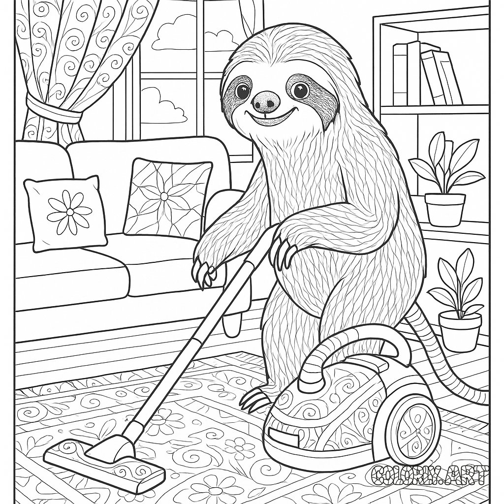 Animal Chore Portrait